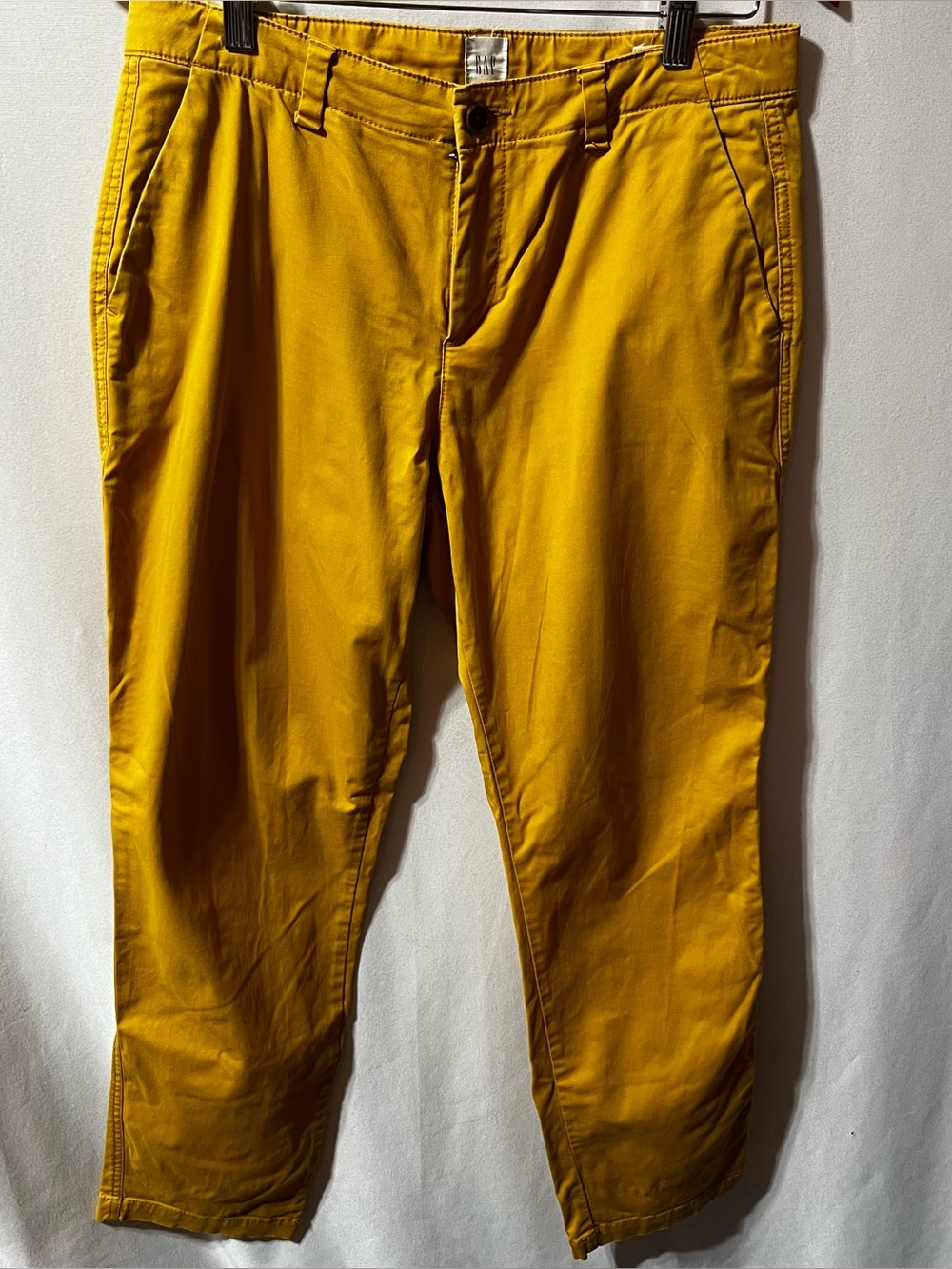 GAP Women Mustard Chino Pants